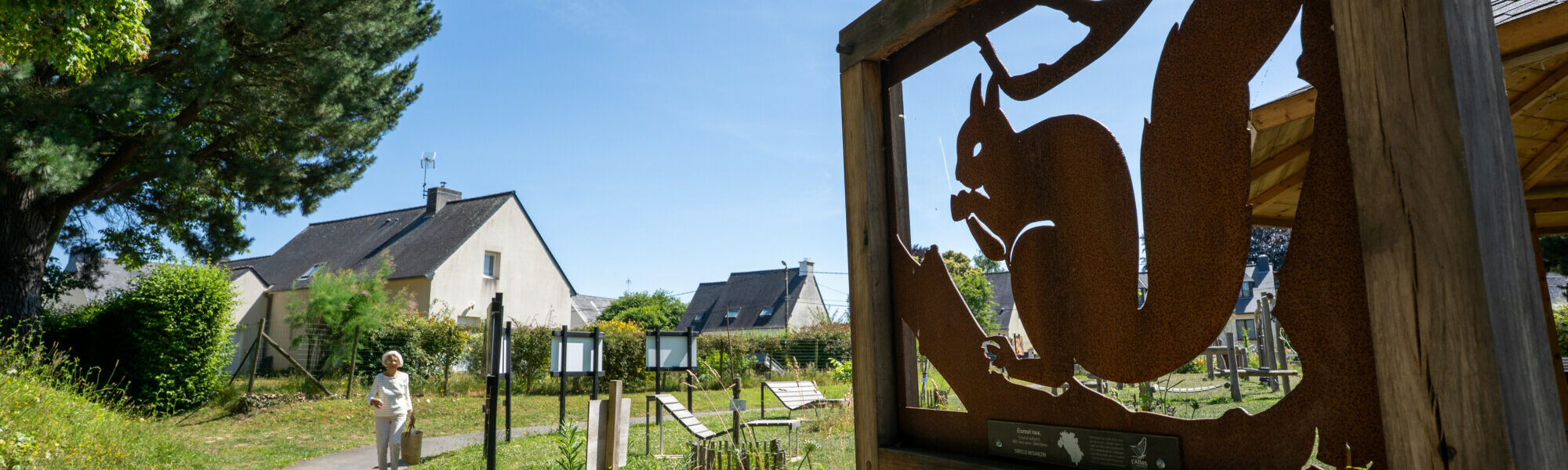 Espèce parapluie, exposition à Pleurtuit (35), Communauté de communes Côte d'Émeraude ©Gilles LECUIR