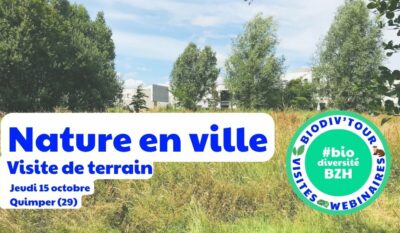 Biodiv'Tour- visite de terrain pour les collectivités sur la nature en ville à Quimper