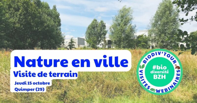 Biodiv'Tour- visite de terrain pour les collectivités sur la nature en ville à Quimper